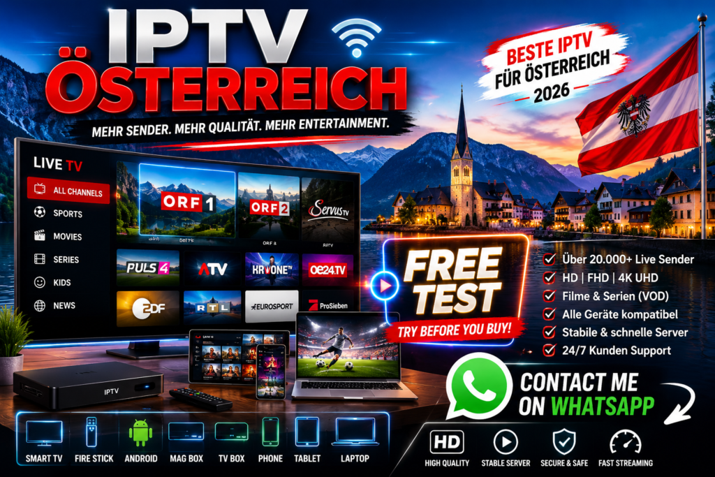 IPTV Österreich legal Alles zur Rechtslage, Anbietern und Risiken 2026 🇦🇹